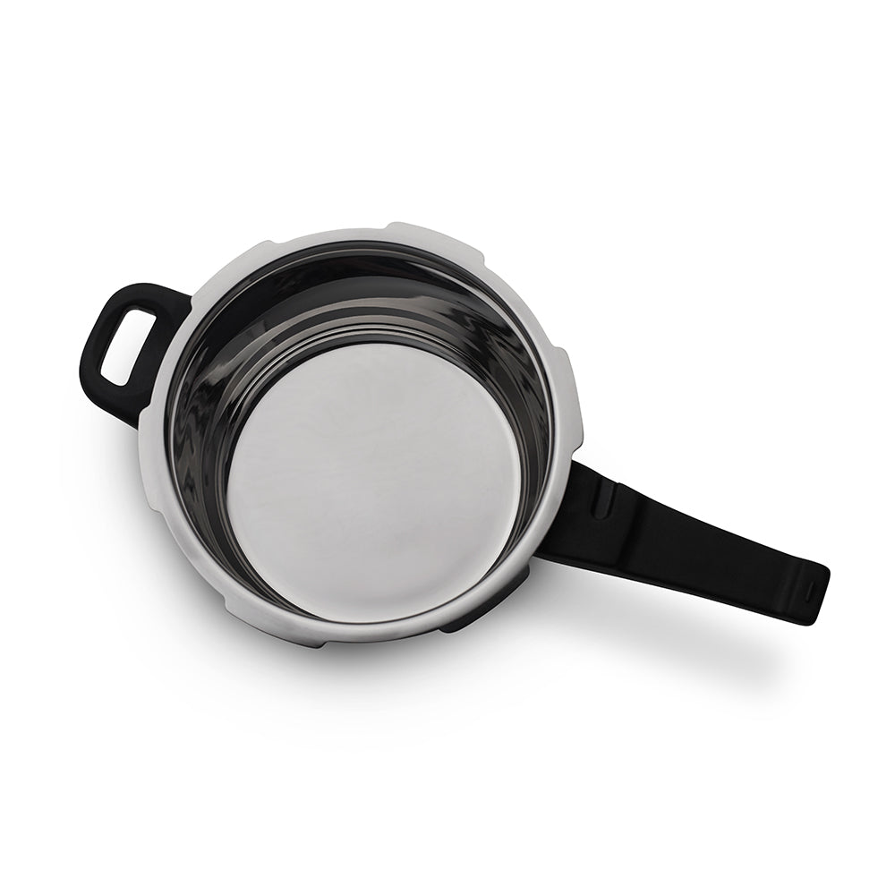 Butterfly Blueline Stainless Steel Induction Base Outer Lid Pressure Cooker, 3 Litres