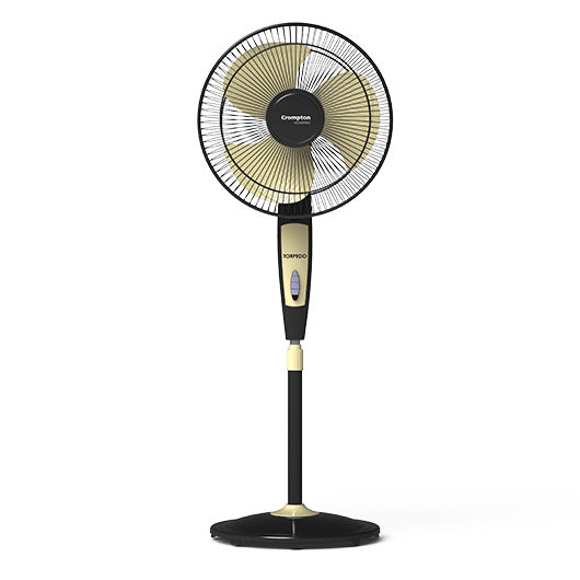 Crompton High Speed HS Torpedo Pedestal Fan, 400MM