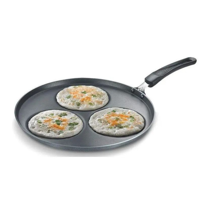 Prestige Omega Select Plus Aluminium Non-Induction Base Non-Stick Dosa Tawa, 310MM