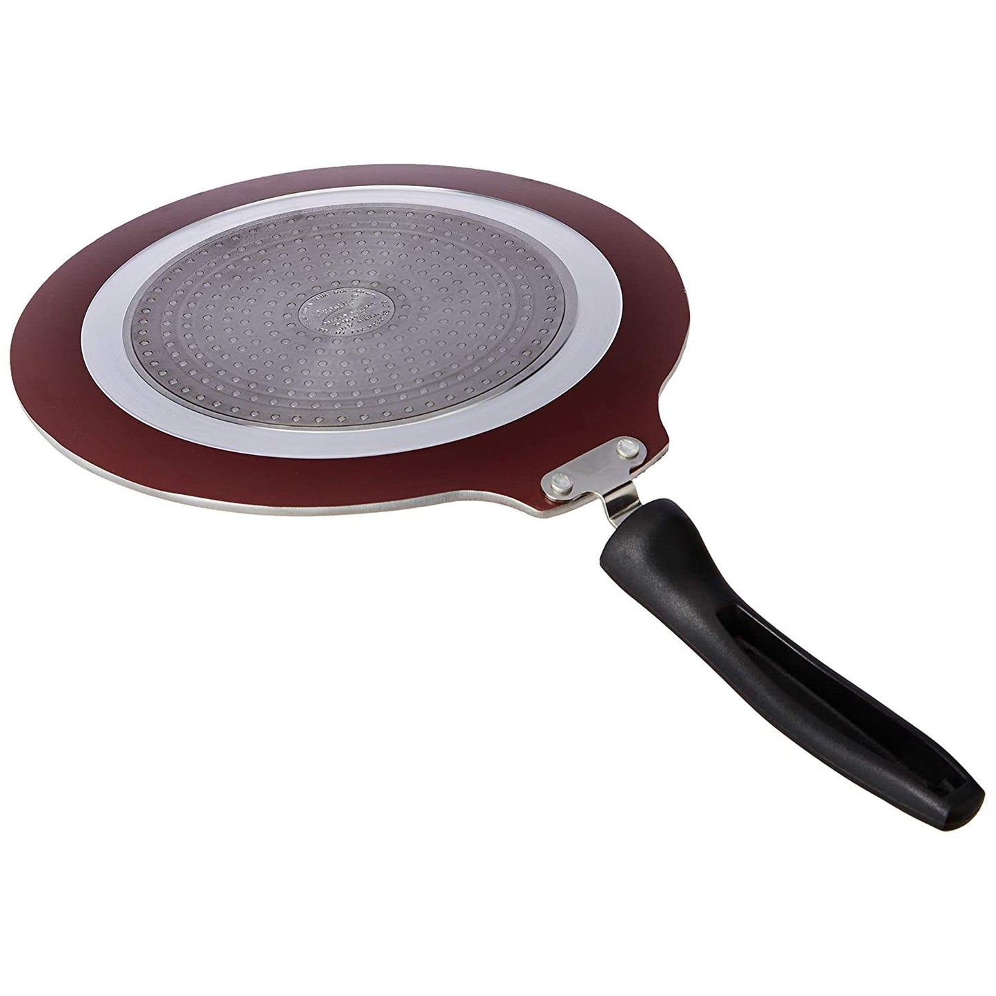 Prestige Omega Deluxe Aluminium Induction Base Non-Stick Flat Dosa Tawa