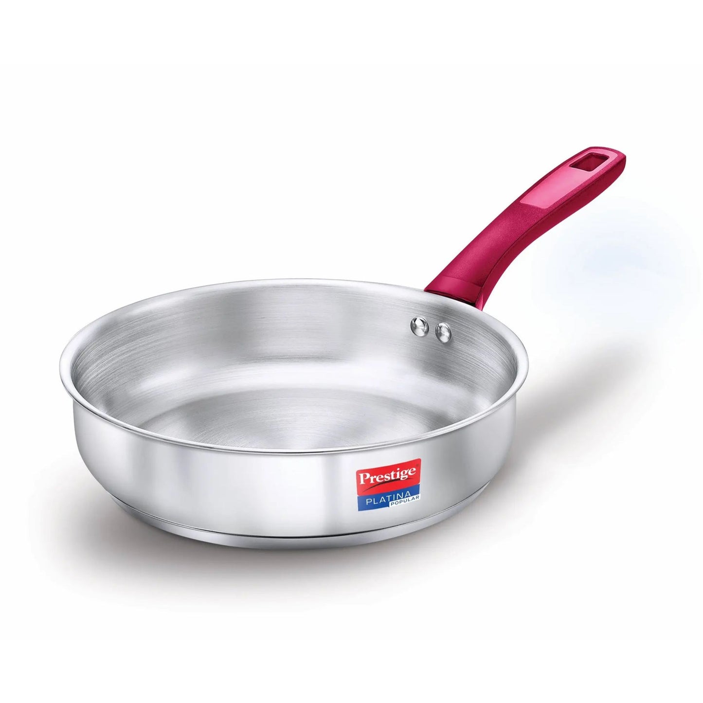Prestige Platina Popular Stainless Steel Unique Impact Forged Bottom Fry Pan