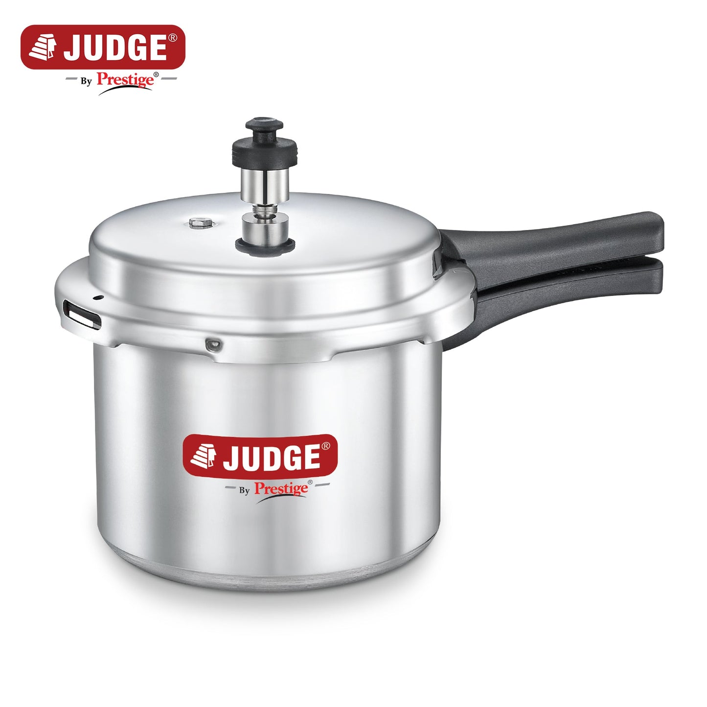 Judge by Prestige Basics Non-Induction Base Aluminum Outer Lid Pressure Cooker, 3 Litres