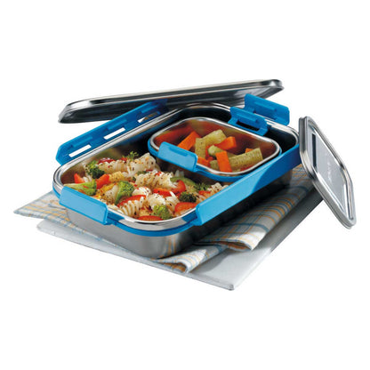 Signoraware Steelion Steel Stainless Steel Lunch Box