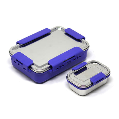 Signoraware All Steel Stainless Steel Inner Lunch Box With Steel Lid