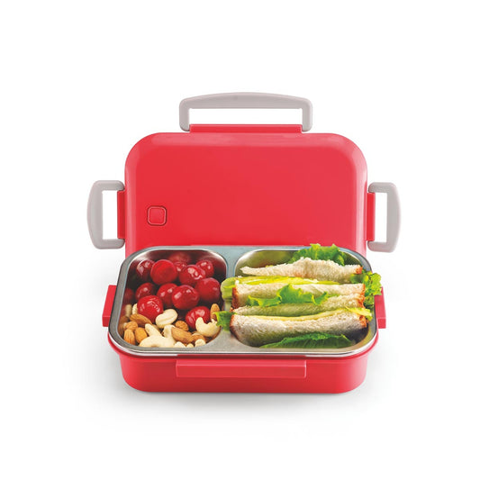 Signoraware Eat Up Steel Stainless Steel Lunch Box