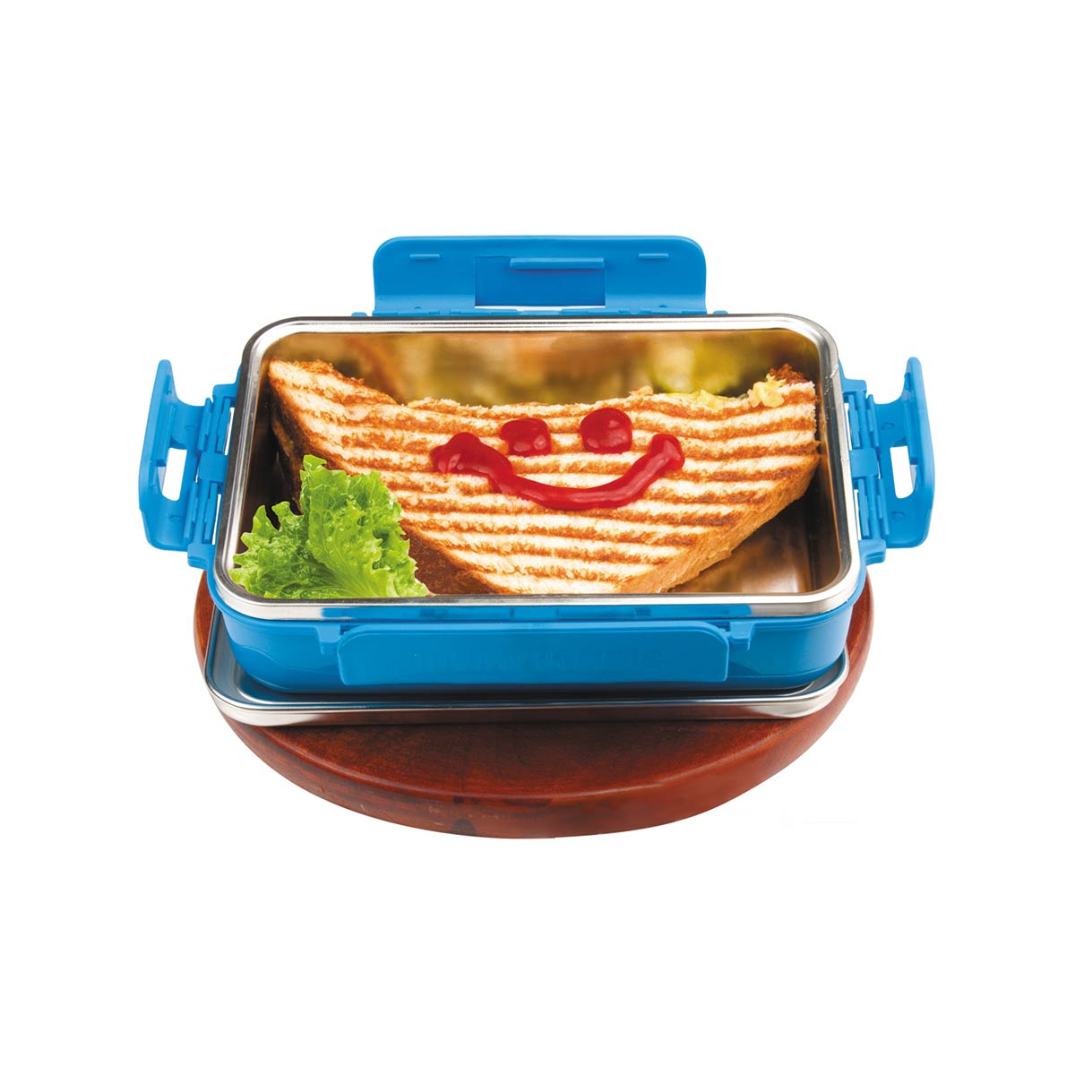 Signoraware All Steel Crispy Stainless Steel Lunch Box