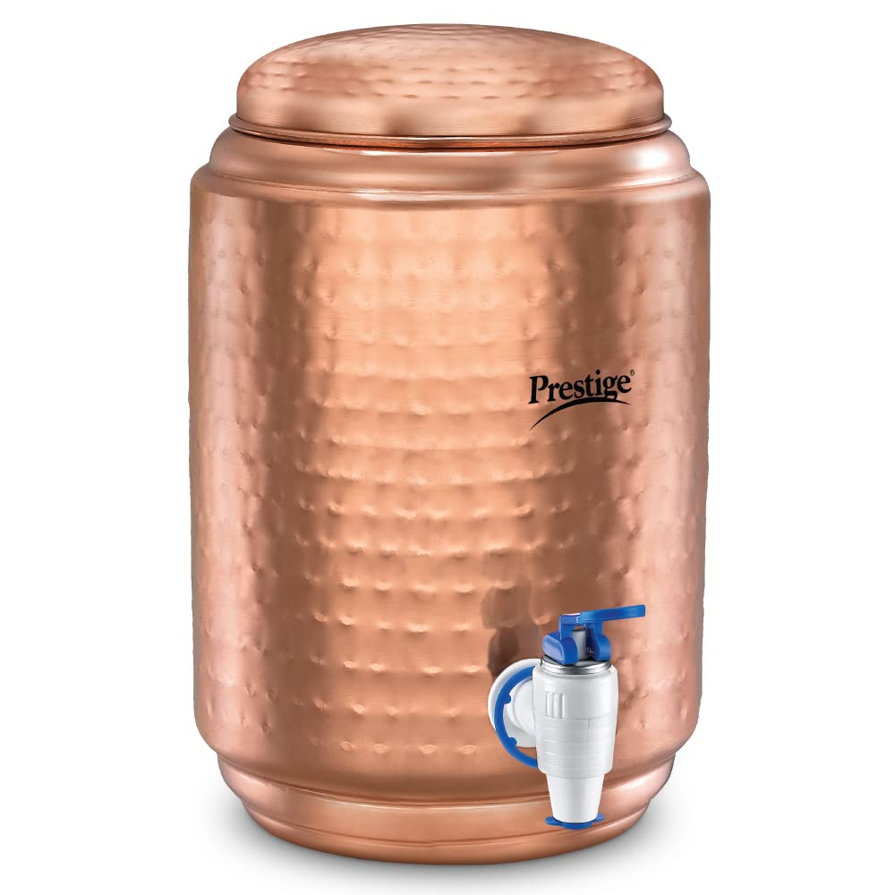 Prestige Tattva Copper Water Dispenser, 8 Litres