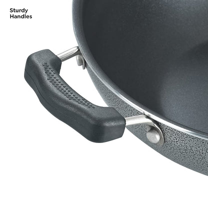 Prestige Omega Select Plus Aluminium Non-Induction Base Non-Stick Sauce Pan with Lid
