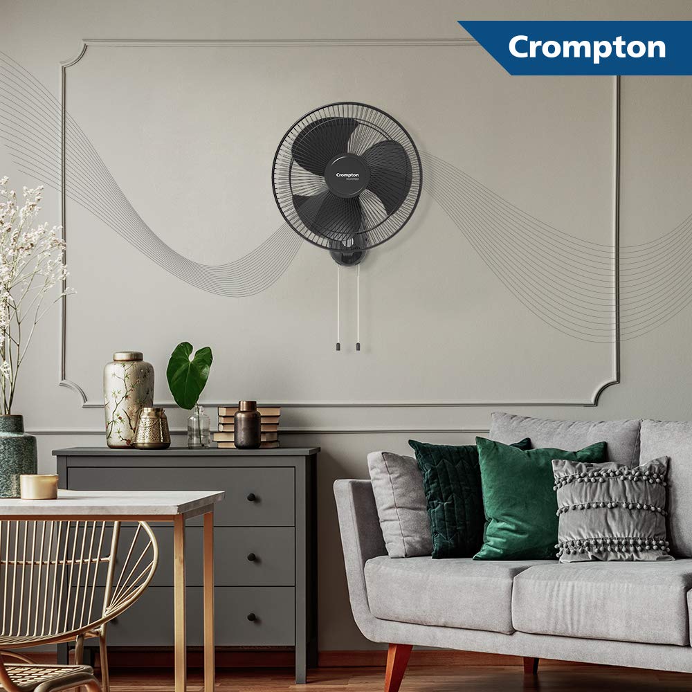 Crompton High Speed HS Torpedo Wall Mount Fan