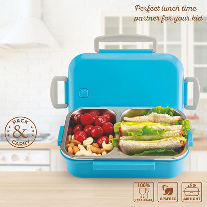 Signoraware Eat Up Steel Stainless Steel Lunch Box