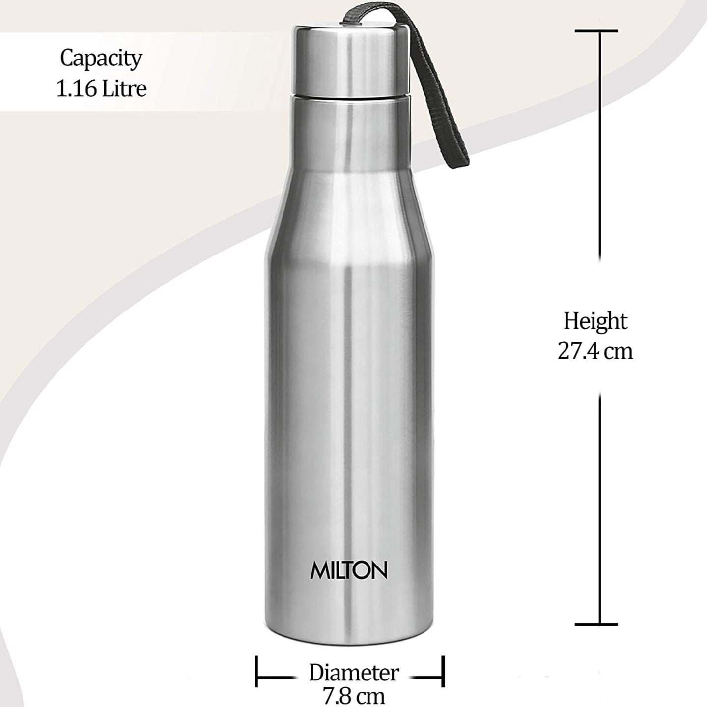 Milton Super Unisteel Stainless Steel Water Bottle