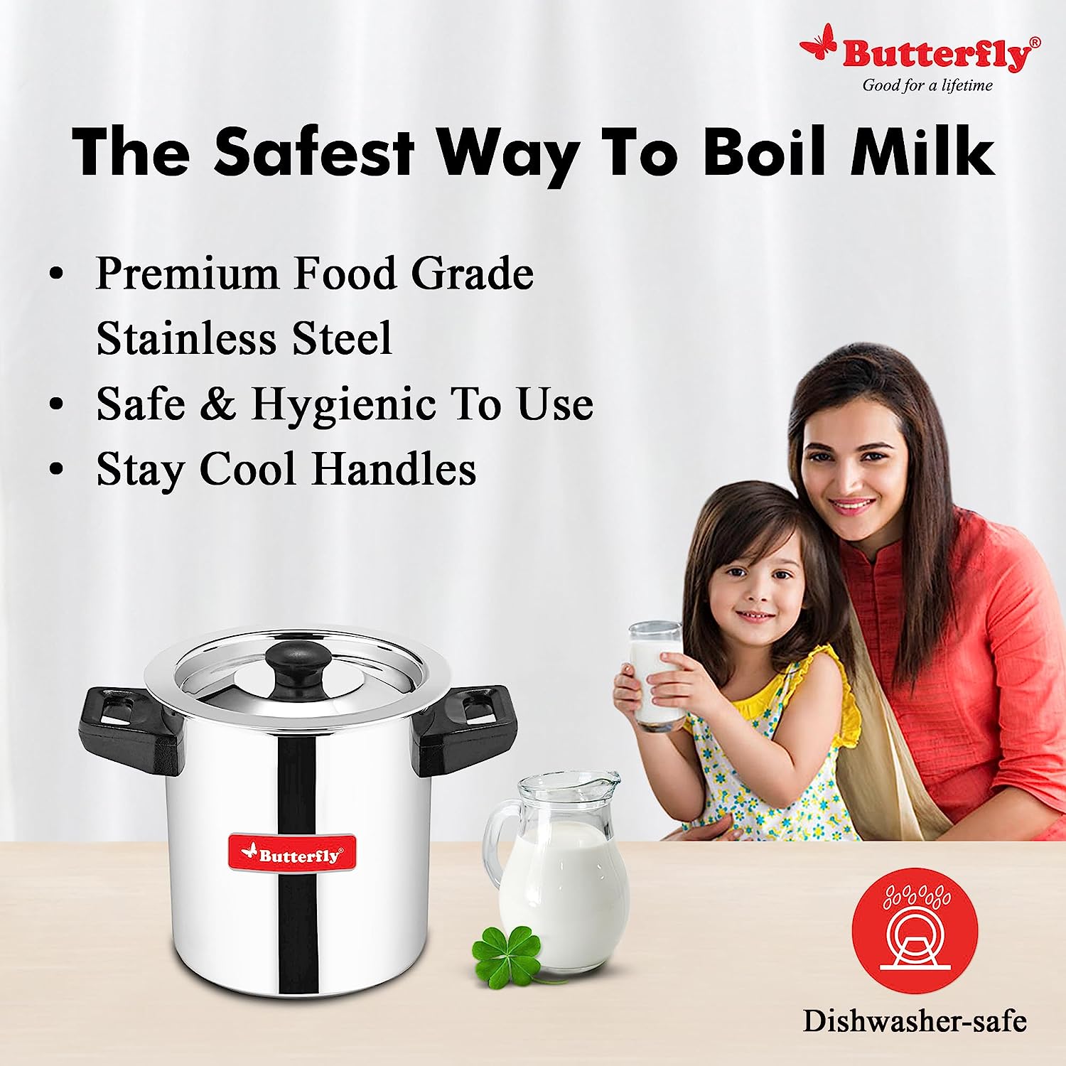 Prestige stainless discount steel milk cooker