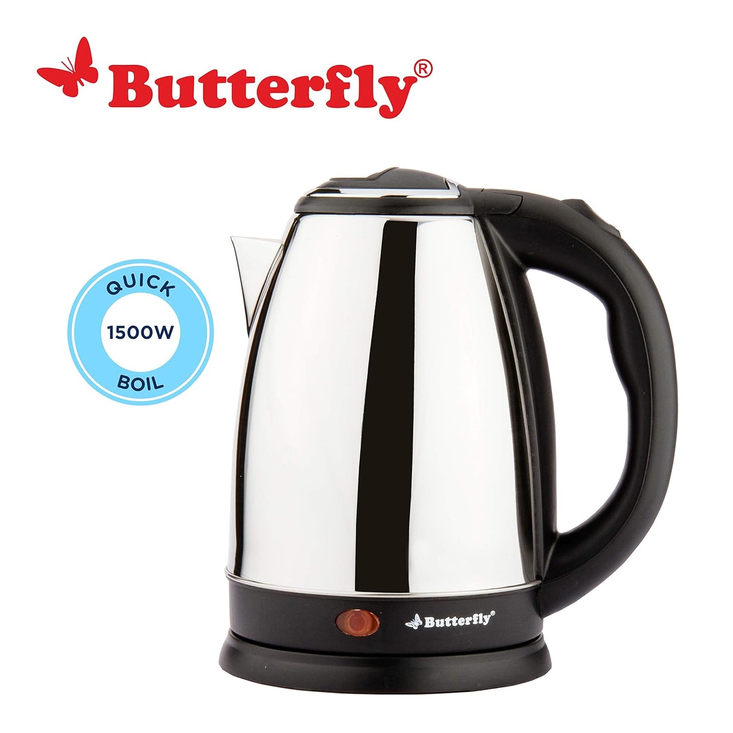 Butterfly EKN Stainless Steel Electric Kettle, 1.8 Litres