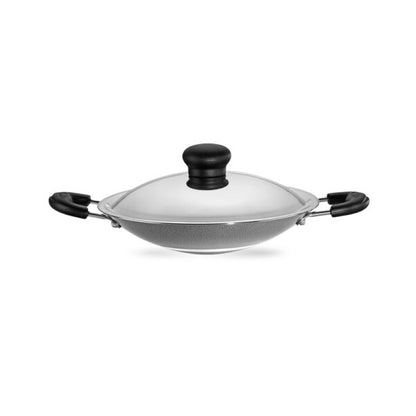 Butterfly Raga Aluminium Non-Stick Appachatty with Stainless Steel Lid, 200MM