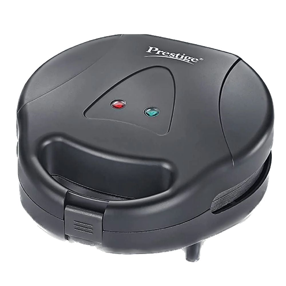 Prestige PGSP Single Sandwich Maker with Fixed Grill Plates, 500W