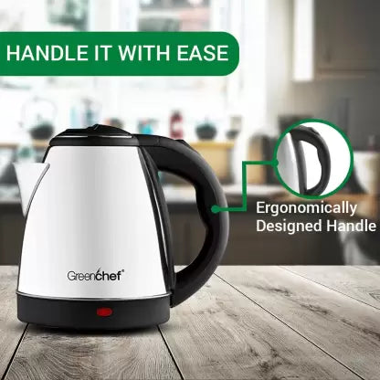 Greenchef Stainless Steel Electric Kettle, 1.5 Litres