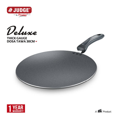 Judge by Prestige Deluxe Non-Stick Induction Base Thick Guage Tawa