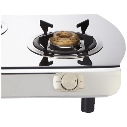 Butterfly Magnum Stainless Steel Gas Stove, 3 Burner