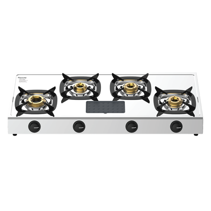 Butterfly Matchless Stainless Steel Gas Stove, 4 Burner