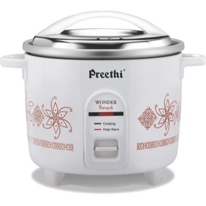 Preethi Wonder Electric Rice Cooker, 2.2 Litres