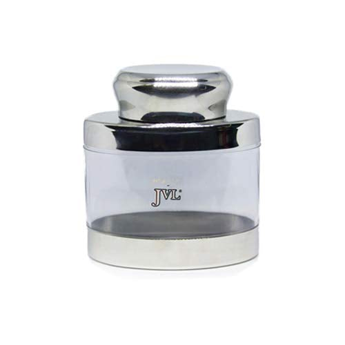JVL Oval Stainless Steel Canister