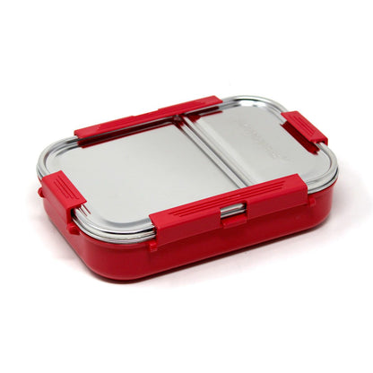 Signoraware Slim Steel Stainless Steel Inner Lunch Box with Steel Lid
