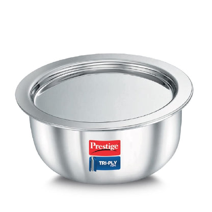 Prestige TriPly Stainless Steel Induction Base Tope