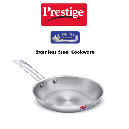 Prestige Tri-ply Splendor Stainless Steel Thick Gauge Fry Pan