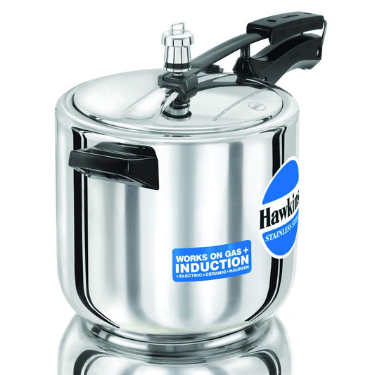 Hawkins Stainless Steel Induction Base Inner Lid Pressure Cooker, 6 Litres
