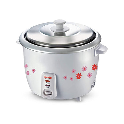 Prestige PRWO 1.8-2 Electric Rice Cooker, 1.8 Litres Double Pan