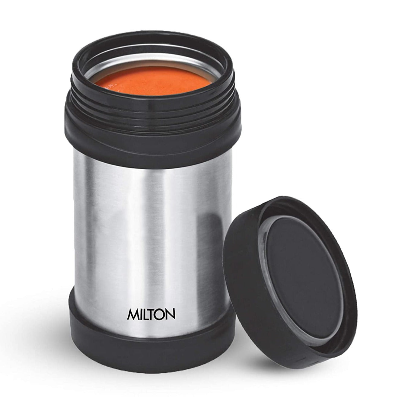 Milton Soup Flask Deluxe Thermosteel Vacuum Insulated Stainless Steel Double Wall Hot and Cold Flask