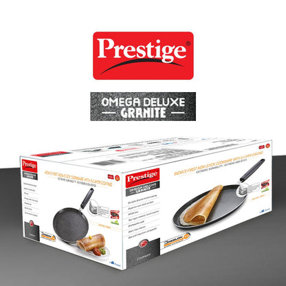 Prestige Omega Deluxe Granite Aluminium Induction Base Non-Stick Omni Tawa