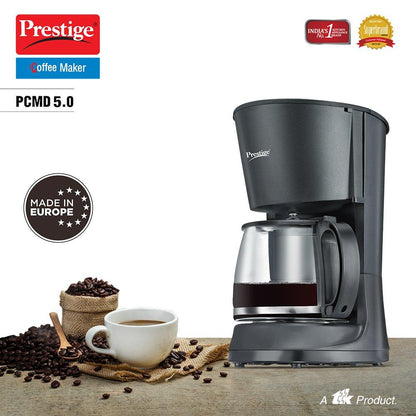 Prestige PCMD 5.0 Drip Type Coffee Maker, 1.2 Litres