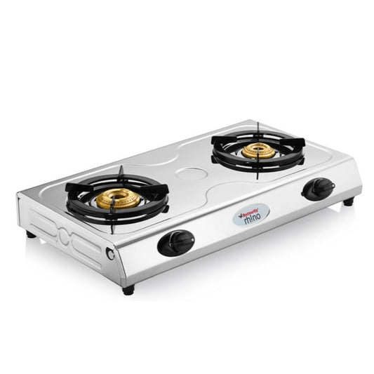 Butterfly Rhino Stainless Steel Gas Stove, 2 Burner