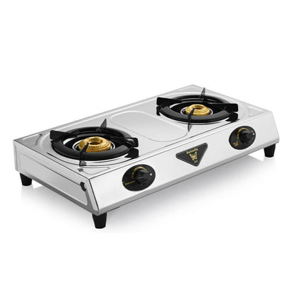 Butterfly Ace Stainless Steel Gas Stove, 2 Burner