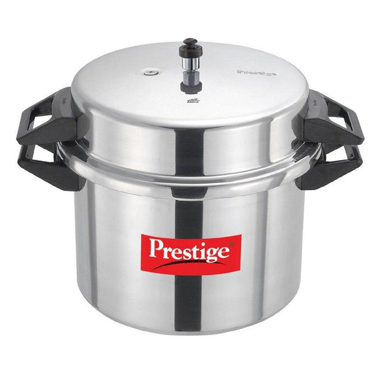 Prestige Money Saver Aluminium Non-Induction Base Outer Lid Pressure Cooker, 16 Litres