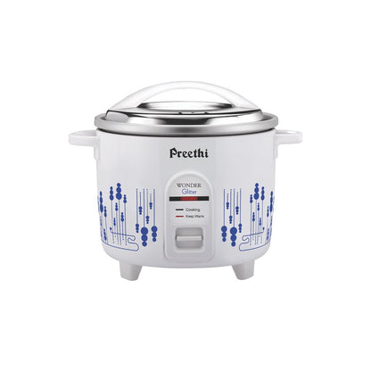 Preethi Wonder Electric Rice Cooker, 2.2 Litres