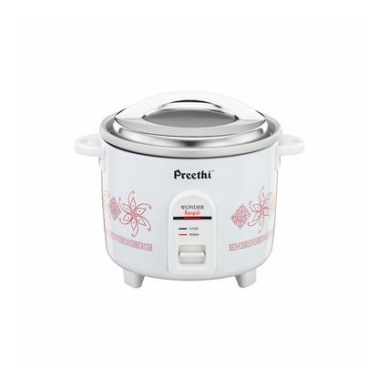 Preethi Wonder Electric Rice Cooker, 1.0 Litres