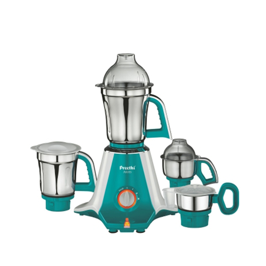 Preethi Aries MG-216 Mixer Grinder, 750W, 4 Jar