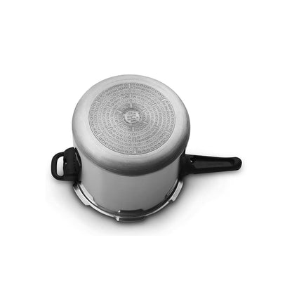 Butterfly Standard Plus Aluminium Induction Base Outer Lid Pressure Cooker, 12 Litres